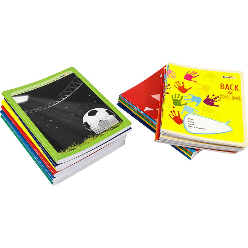 Quaderno di esercizi disponibile in vari colori