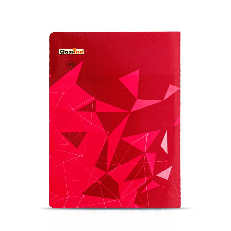 quaderno di esercizi di scrittura rossa
